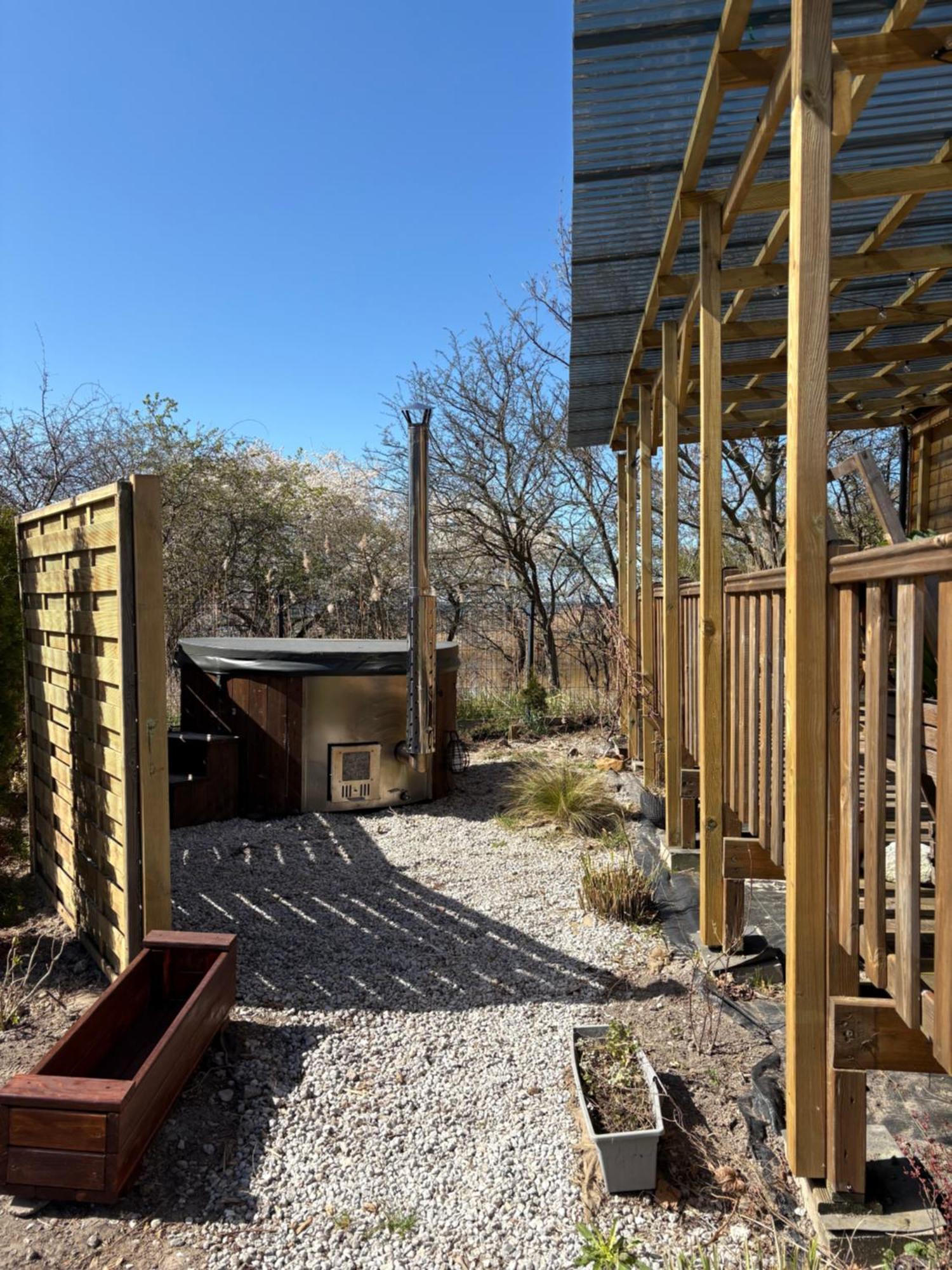 Tiny Beach House Heated And Airconditioned Wapnica  エクステリア 写真